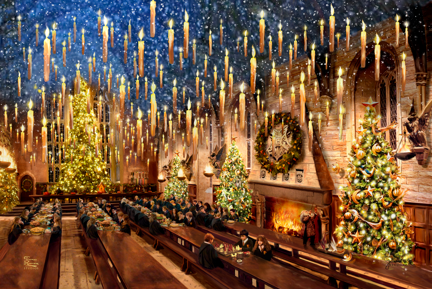 Harry Potter™ Great Hall - Limited Edition Canvas (PP - Publisher Proof) - 28" x 37"