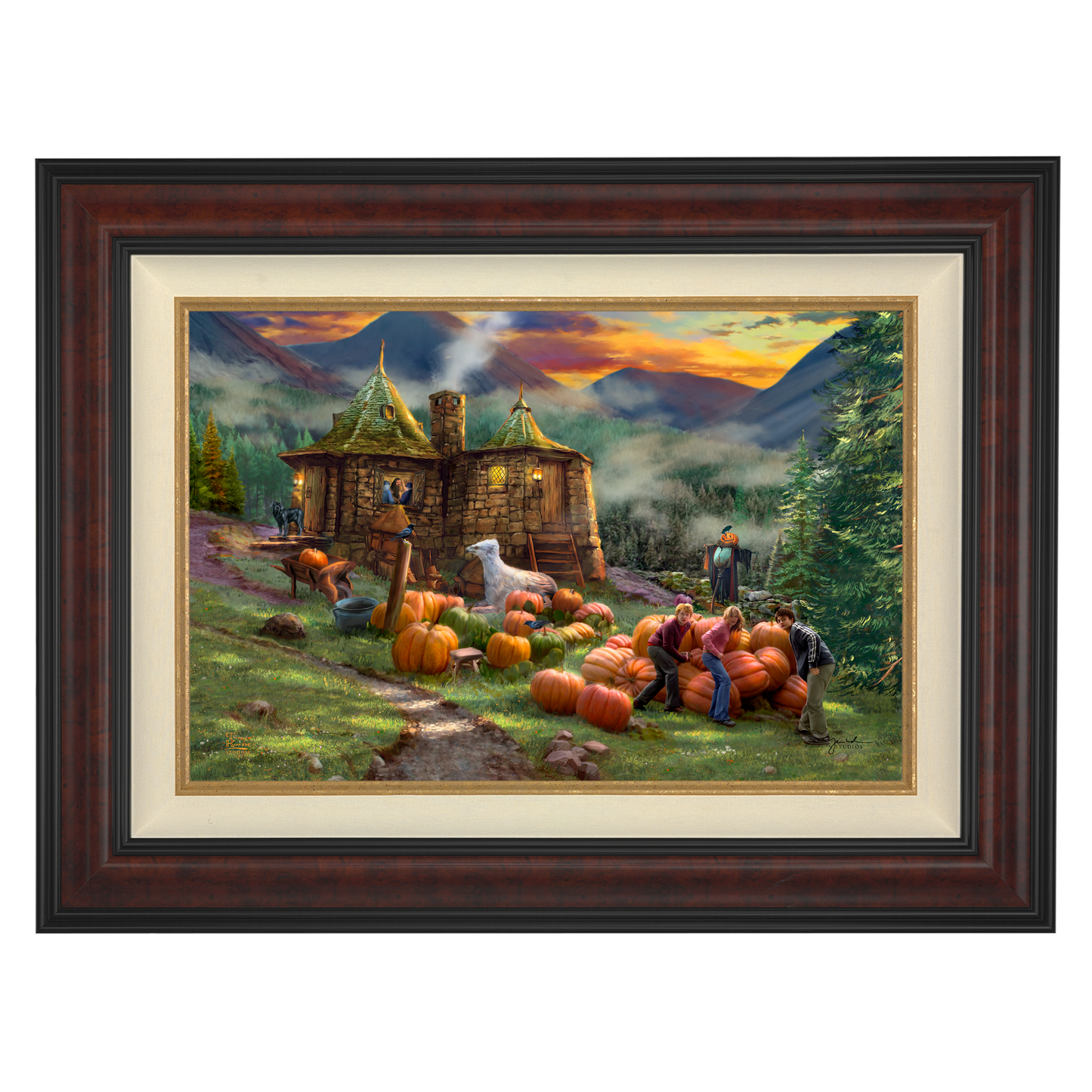 Harry Potter™ Hagrid's Hut - Framed Limited Edition Canvas (PP - Publisher's Proof) - 28"x37"