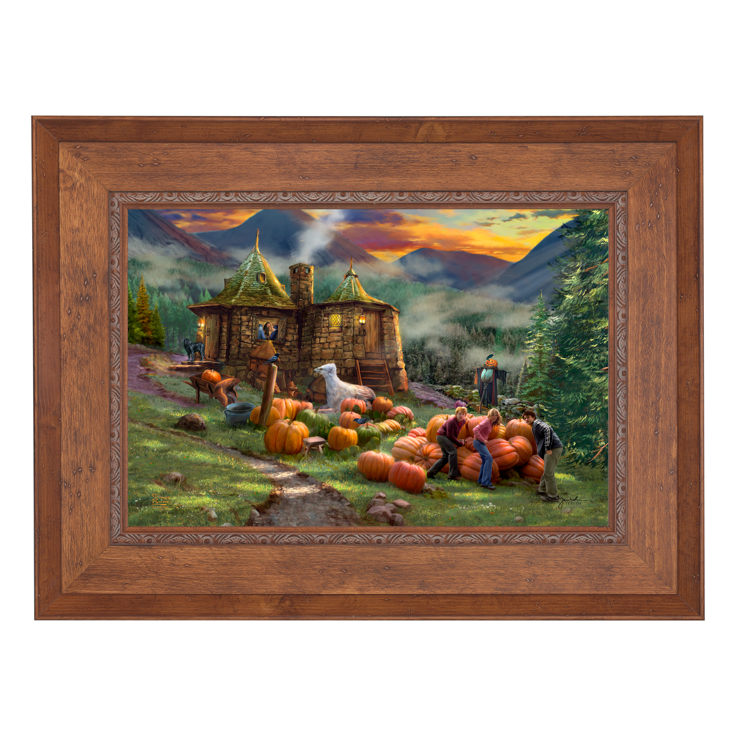 Harry Potter™ Hagrid's Hut - Framed Limited Edition Canvas (PP - Publisher's Proof) - 28"x37"