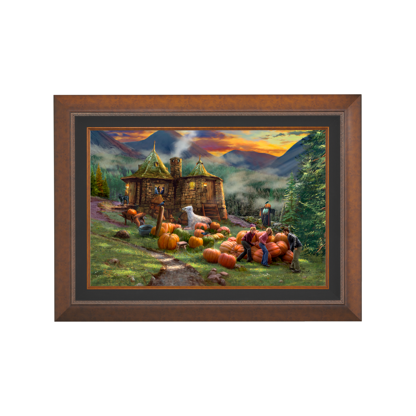 Harry Potter™ Hagrid's Hut - Framed Limited Edition Canvas (PP - Publisher's Proof) - 28"x37"