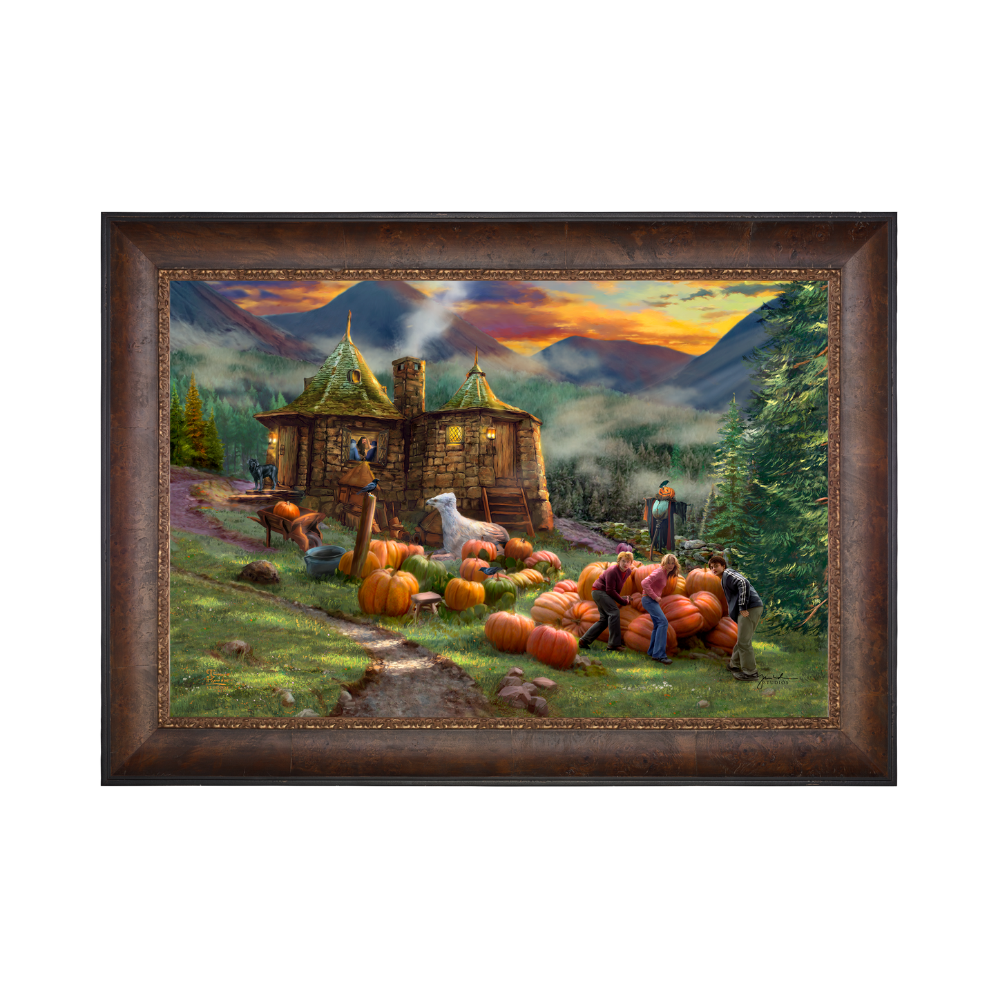 Harry Potter™ Hagrid's Hut - Framed Limited Edition Canvas (PP - Publisher's Proof) - 28"x37"