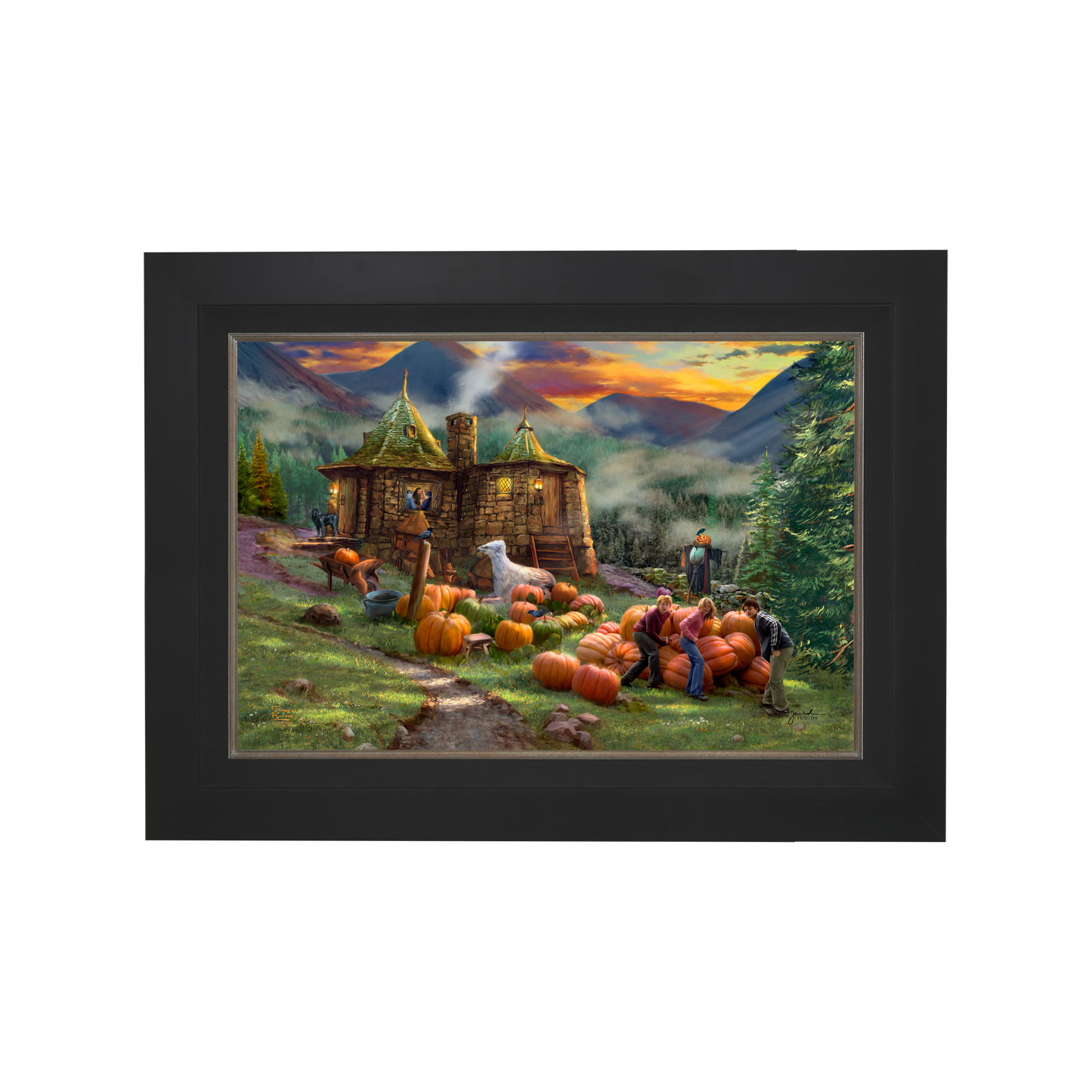 Harry Potter™ Hagrid's Hut - Framed Limited Edition Canvas (PP - Publisher's Proof) - 28"x37"