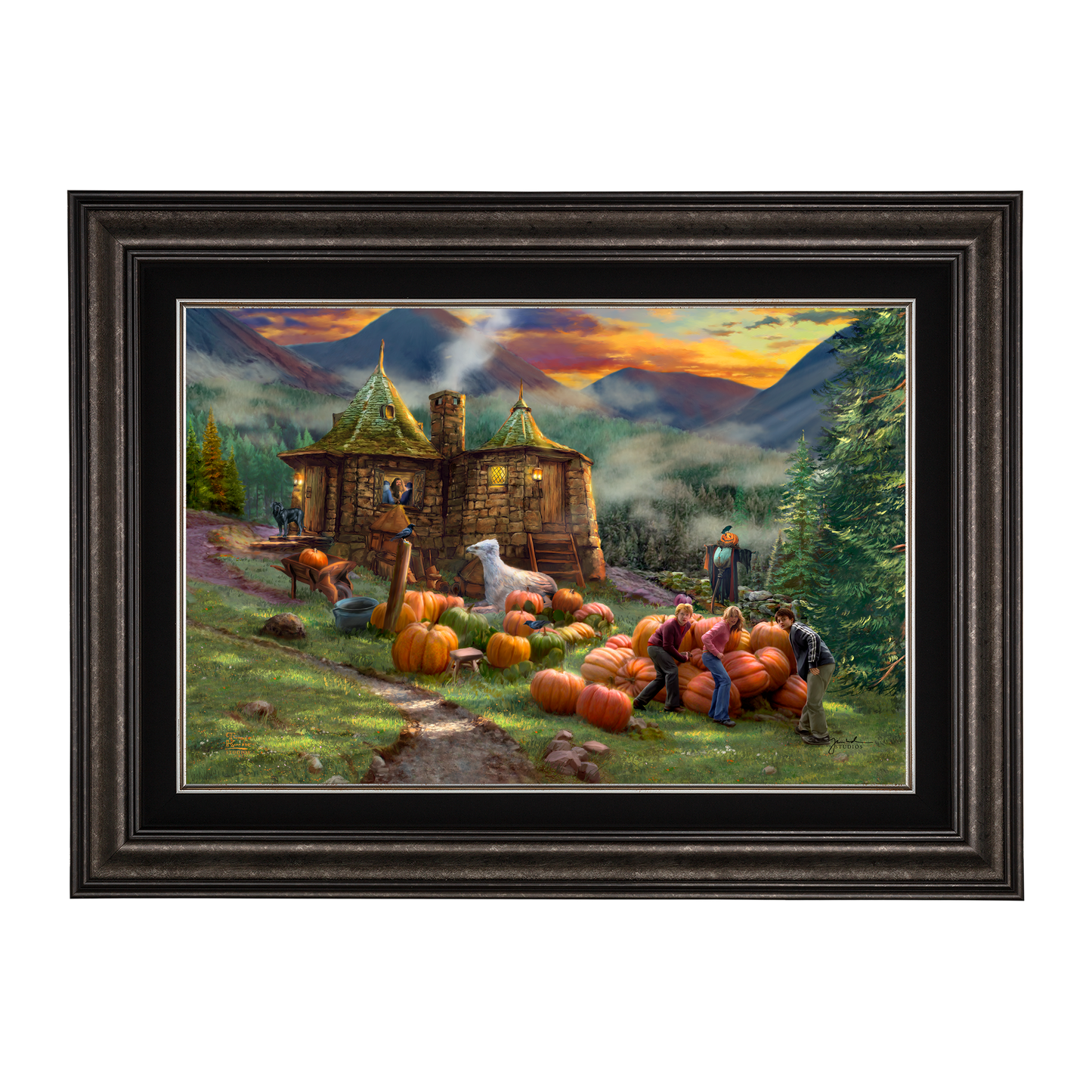 Harry Potter™ Hagrid's Hut - Framed Limited Edition Canvas (PP - Publisher's Proof) - 28"x37"