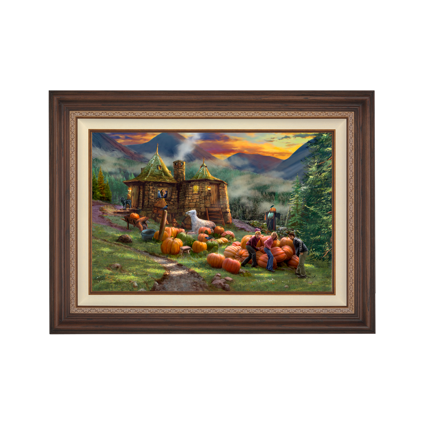 Harry Potter™ Hagrid's Hut - Framed Limited Edition Canvas (PP - Publisher's Proof) - 28"x37"