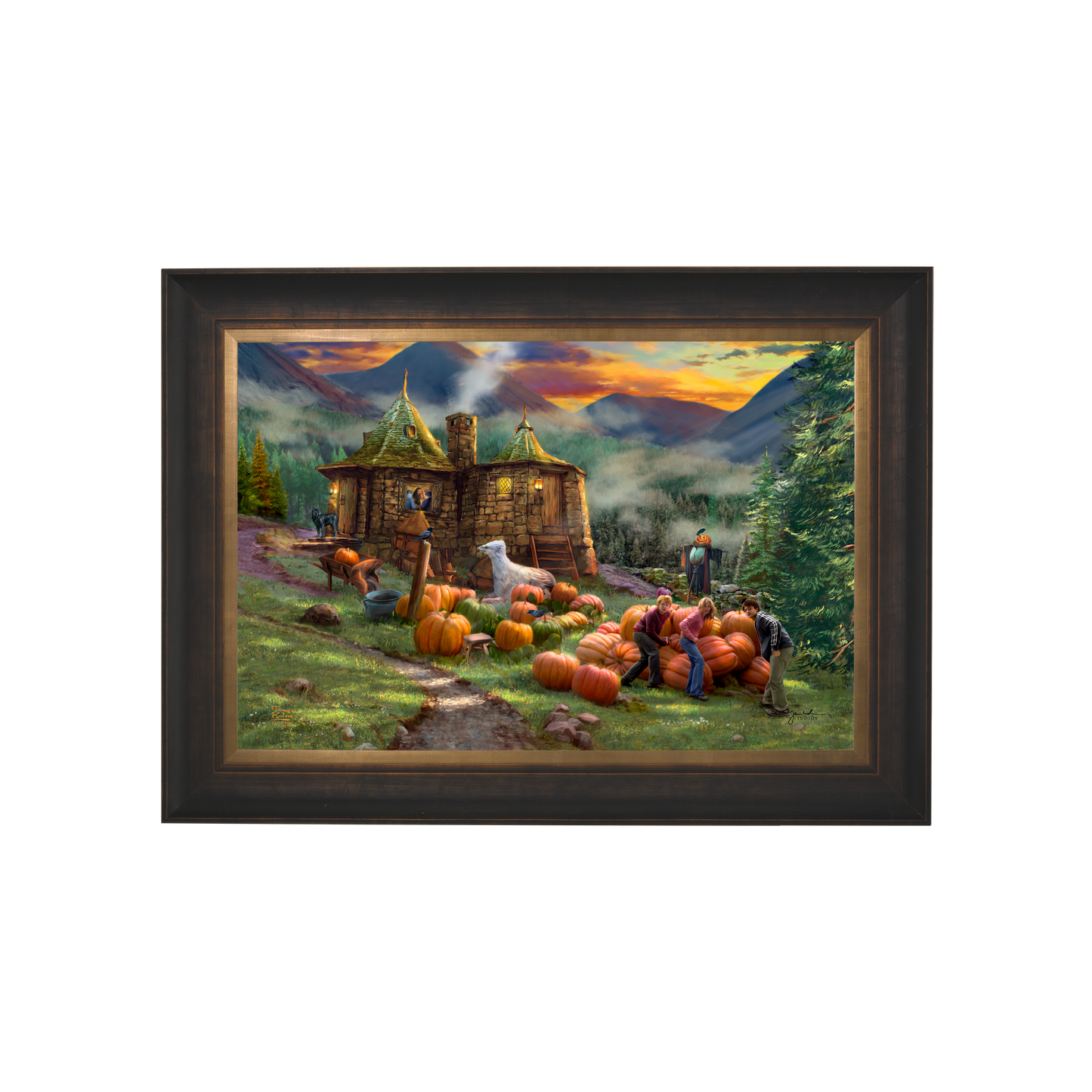 Harry Potter™ Hagrid's Hut - Framed Limited Edition Canvas (PP - Publisher's Proof) - 28"x37"