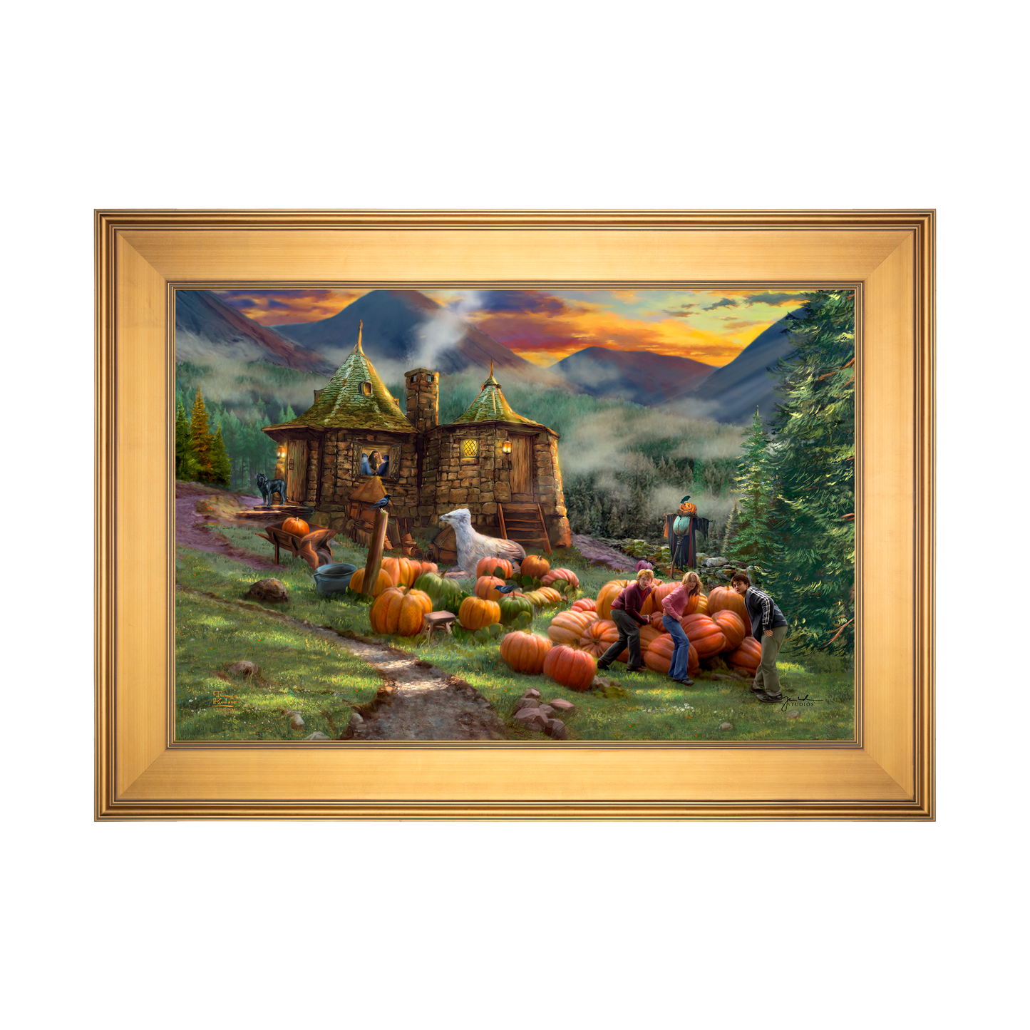 Harry Potter™ Hagrid's Hut - Framed Limited Edition Canvas (PP - Publisher's Proof) - 28"x37"