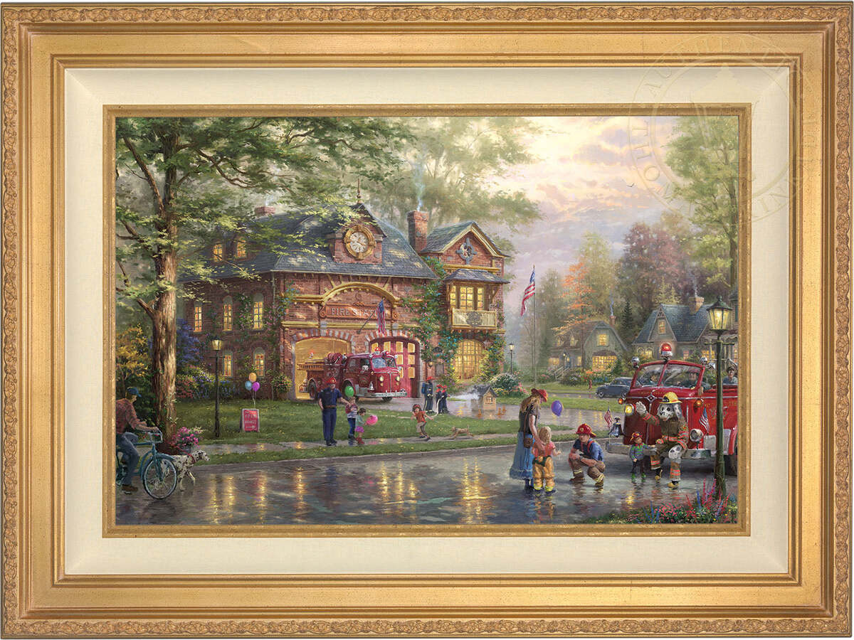 Hometown Firehouse - Limited Edition Canvas
