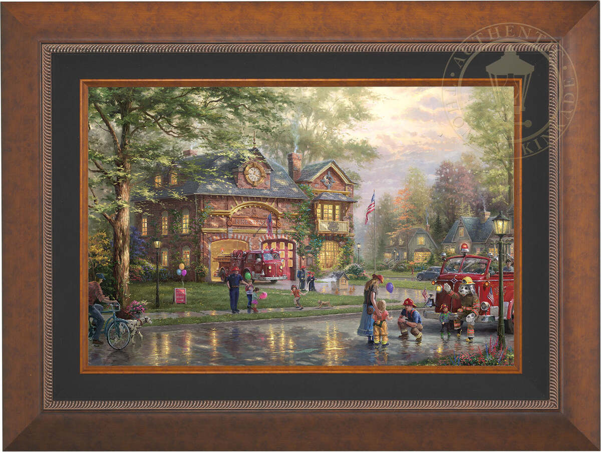 Hometown Firehouse - Limited Edition Canvas