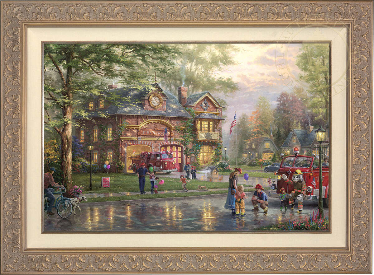 Hometown Firehouse - Limited Edition Canvas
