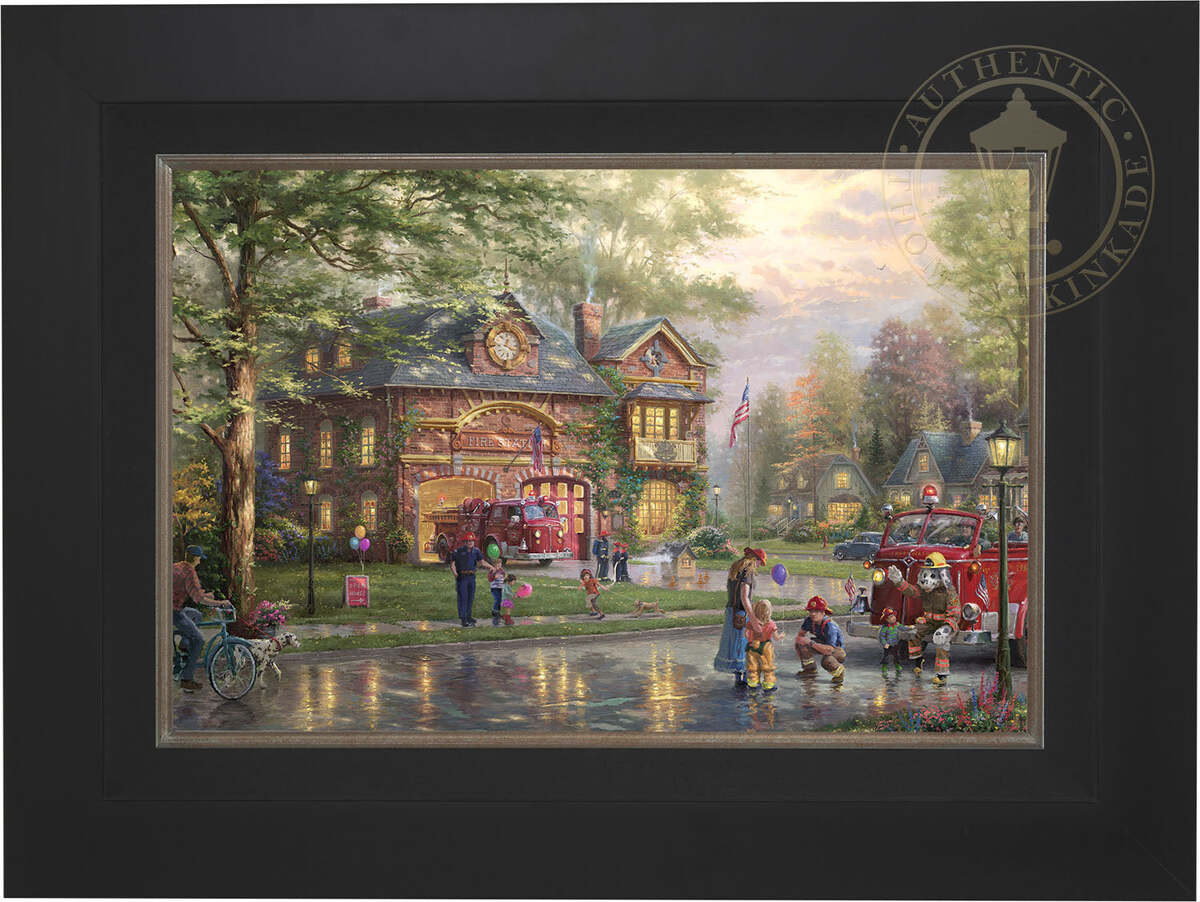 Hometown Firehouse - Limited Edition Canvas