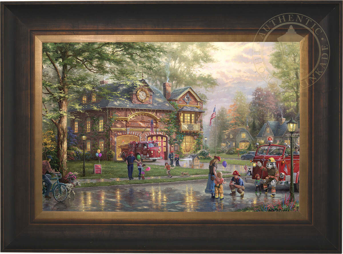 Hometown Firehouse - Limited Edition Canvas