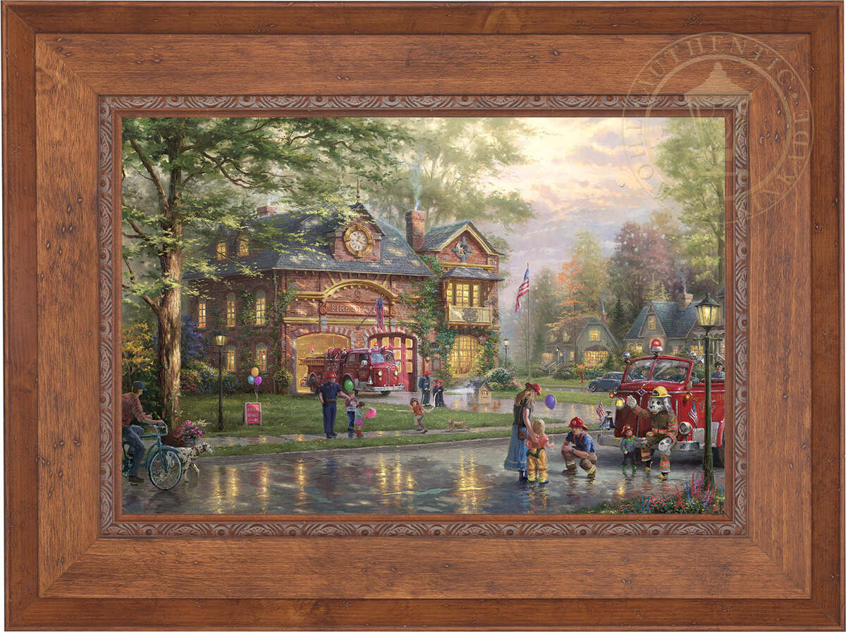 Hometown Firehouse - Limited Edition Canvas