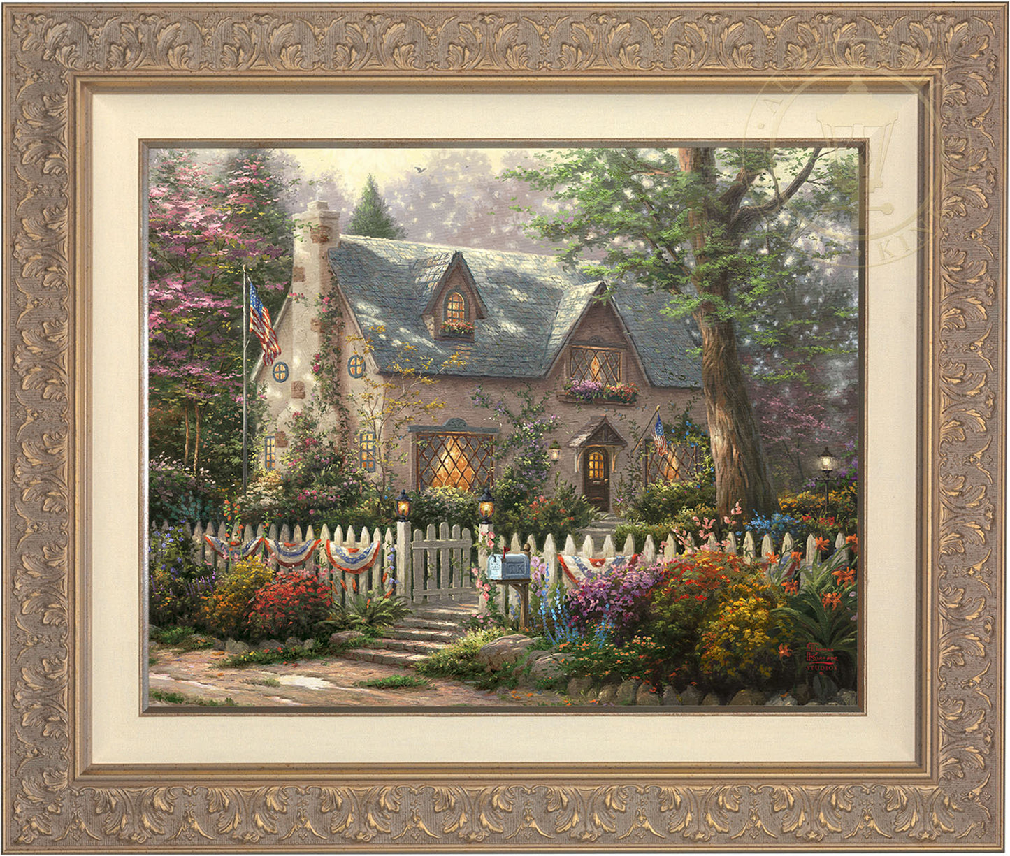 Liberty Lane Cottage - Limited Edition Canvas
