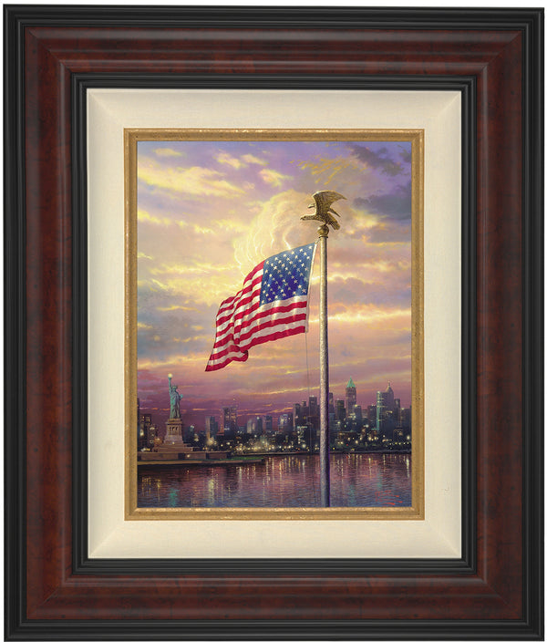 The Light of Freedom - Framed Limited Edition Canvas (SN - Standard Numbered) - 34" x 40"