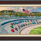 NASCAR Talladega Nights - Framed Limited Edition Canvas (SN - Standard Numbered) - 34.5" x 46.5"