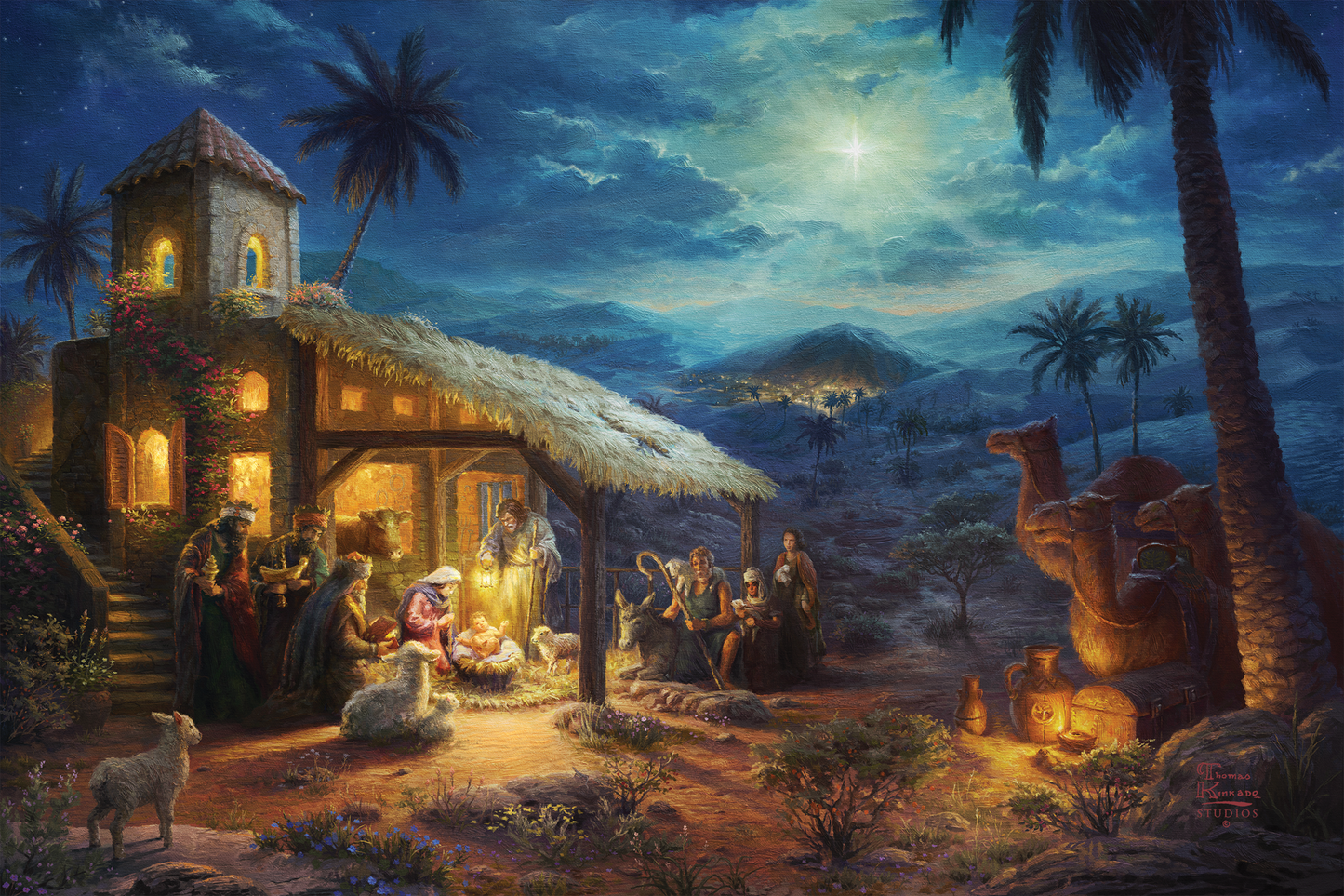 The Nativity - Framed Limited Edition Canvas (SN - Standard Numbered) - 34.5" x 46.5"