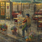 Paris Cafe - Framed Limited Edition Canvas (SN - Standard Numbered) - 34.5" x 46.5"