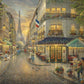 Paris Cafe - Framed Limited Edition Canvas (SN - Standard Numbered) - 34.5" x 46.5"