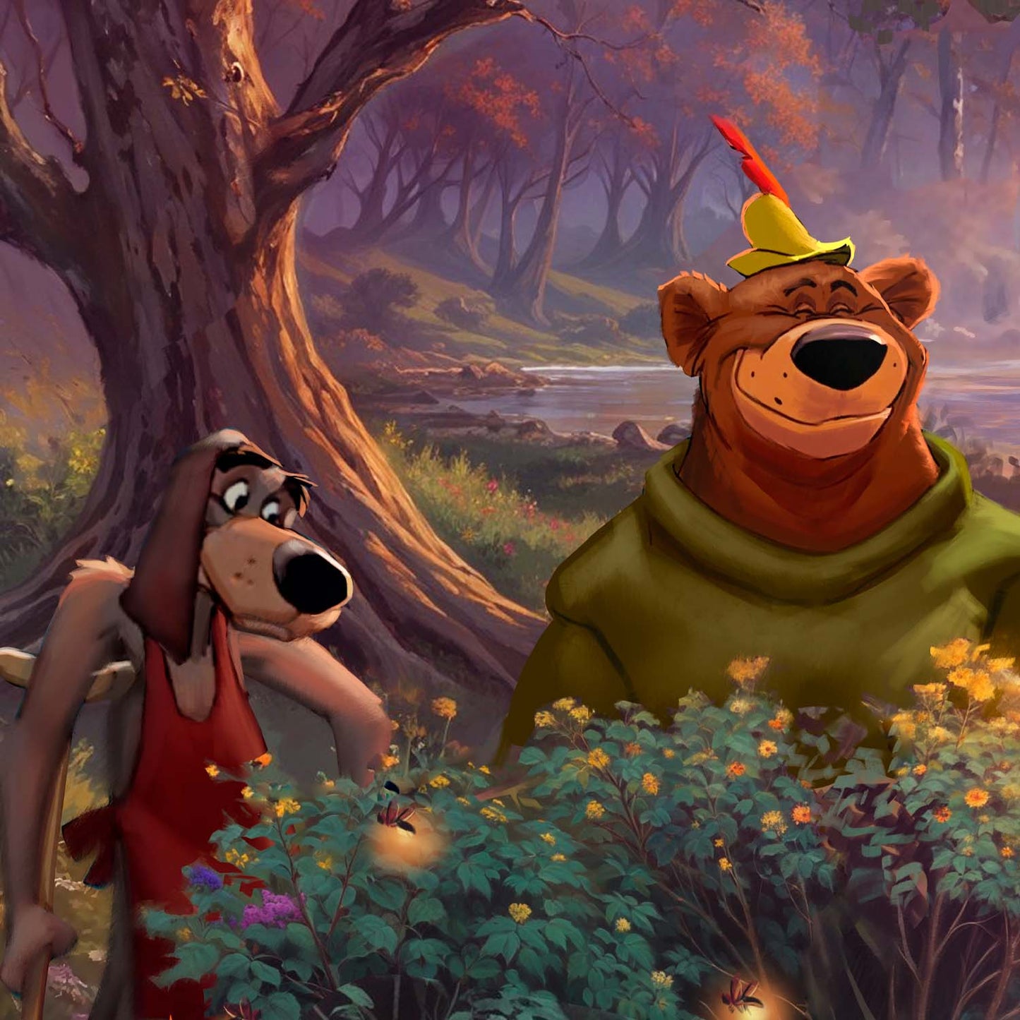 Disney Robin Hood - Limited Edition Canvas (PP - Publisher Proof) - 28" x 37"