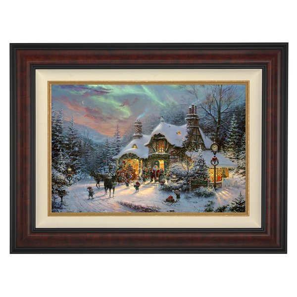 Santa's Night Before Christmas - Framed Limited Edition Canvas (EE - Estate Edition) - 27.5" x 36.5"