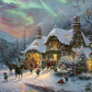 Santa's Night Before Christmas - Framed Limited Edition Canvas (EE - Estate Edition) - 27.5" x 36.5"