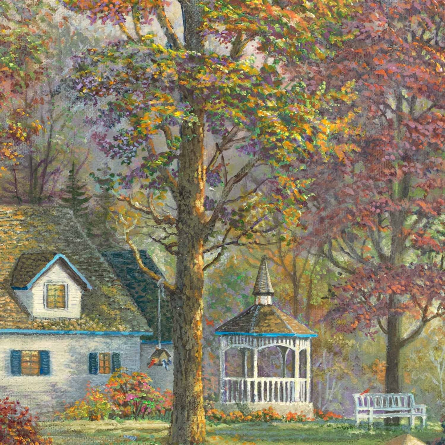 Serenity Chapel - Framed Limited Edition Canvas (SN - Standard Numbered) - 34.5" x 46.5"