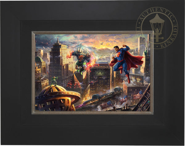 Superman™ - Man of Steel - Framed Limited Edition Canvas (SN - Standard Number) - 27.5" x 36.5"