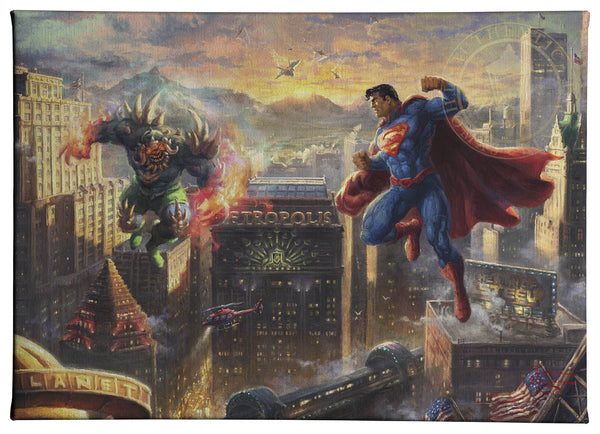Superman™ - Man of Steel - 10" x 14" Gallery Wrapped Canvas