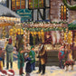 The Christmas Festival - Framed Limited Edition Canvas (EE - Estate Edition) - 27.5" x 36.5"