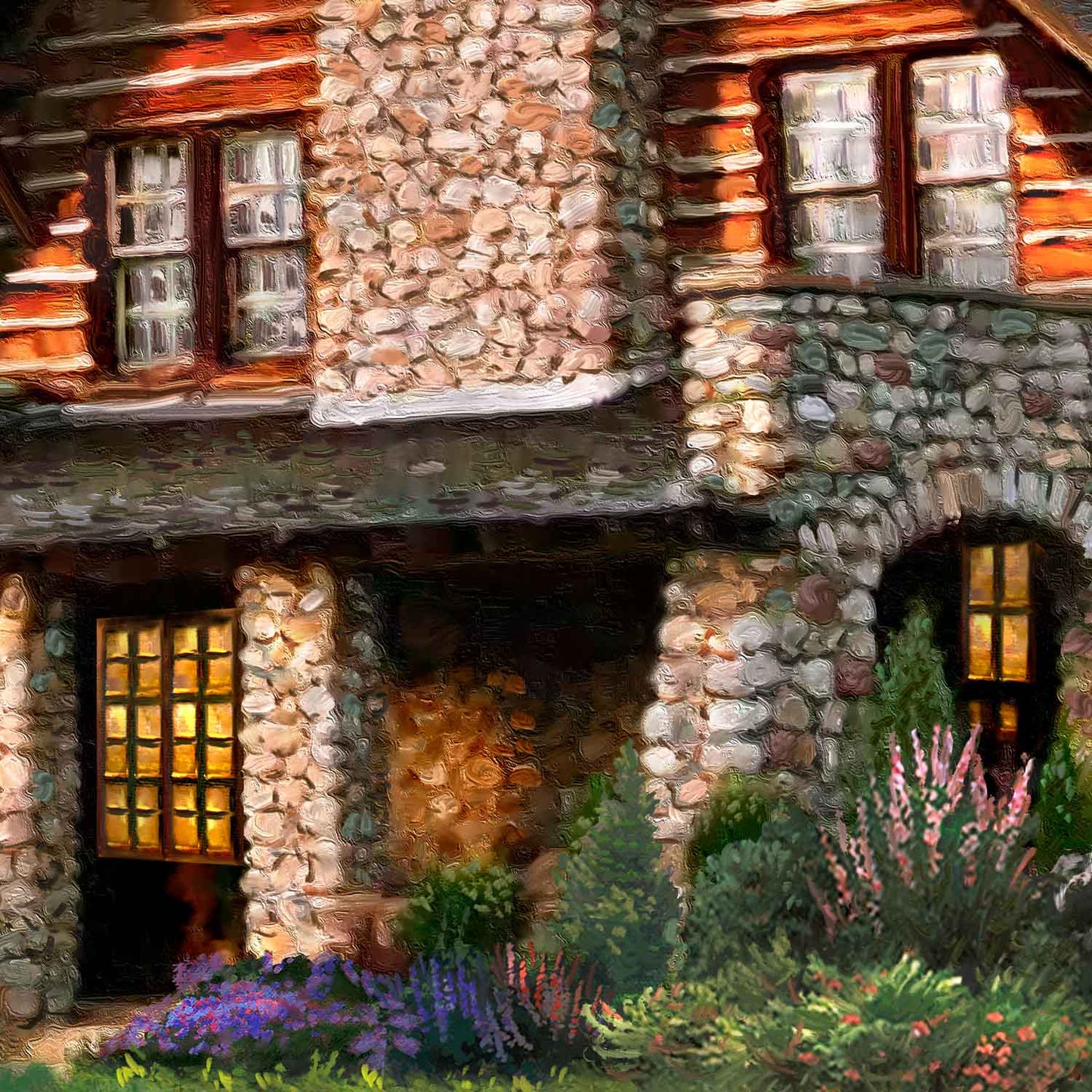 The Dutton House - Framed Limited Edition Canvas (SN - Standard Numbered) - 34.5" x 46.5"