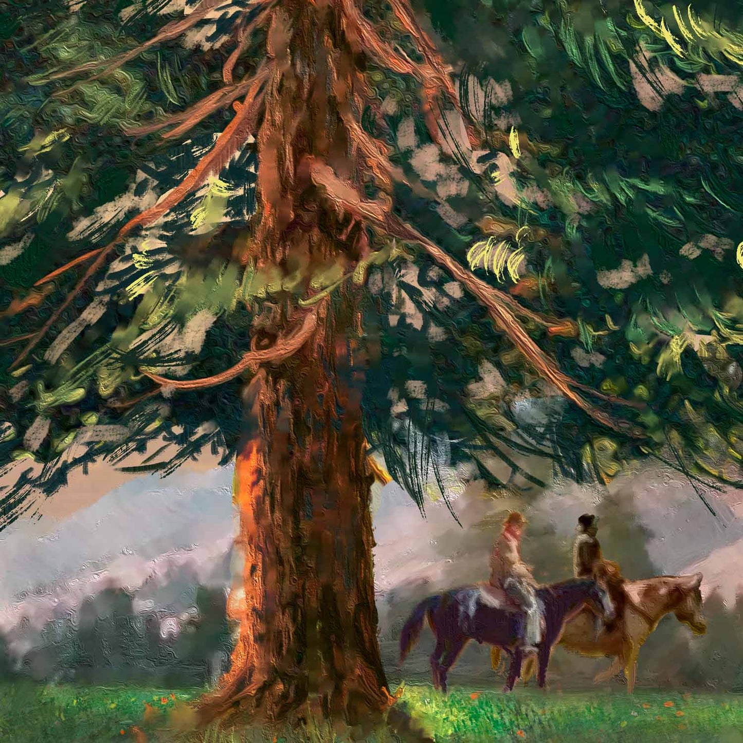 The Dutton House - Framed Limited Edition Canvas (SN - Standard Numbered) - 34.5" x 46.5"