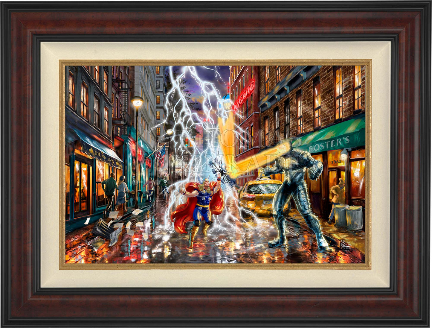 Thor - Framed Limited Edition Canvas (SN - Standard Number) - 27.5" x 36.5"