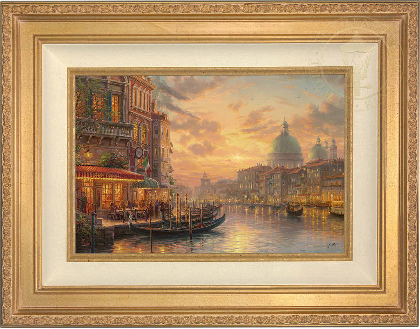 Venetian Cafe - Limited Edition Canvas (PP - Publisher's Proof) - 28" x 37"