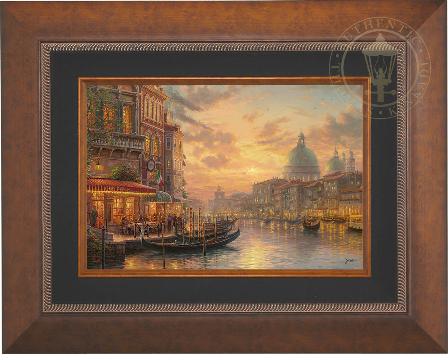 Venetian Cafe - Limited Edition Canvas (PP - Publisher's Proof) - 28" x 37"