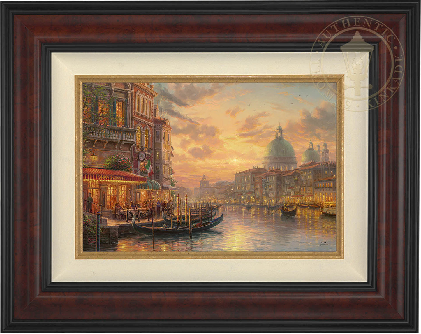 Venetian Cafe - Limited Edition Canvas (PP - Publisher's Proof) - 28" x 37"