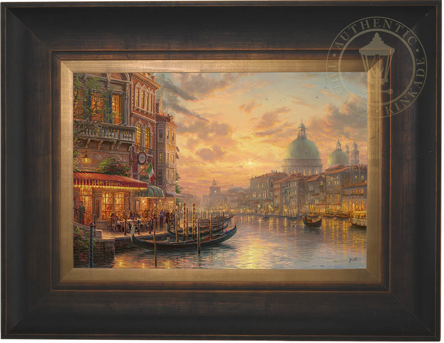 Venetian Cafe - Limited Edition Canvas (PP - Publisher's Proof) - 28" x 37"