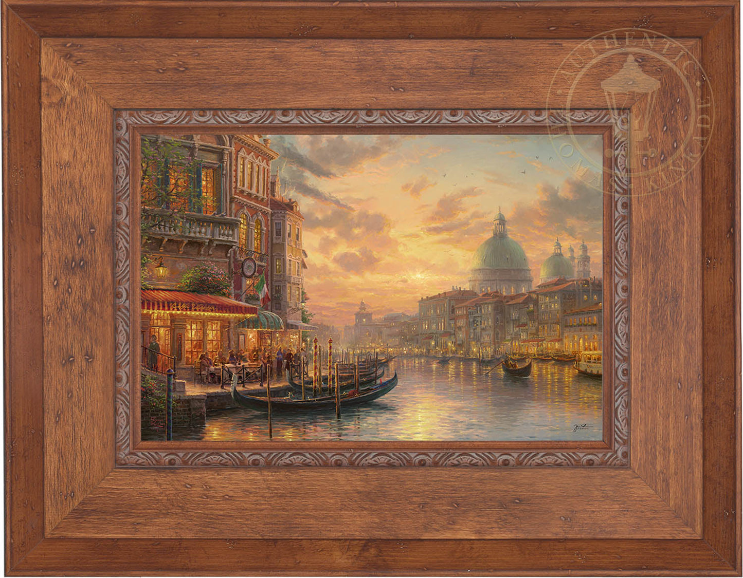 Venetian Cafe - Limited Edition Canvas (PP - Publisher's Proof) - 28" x 37"
