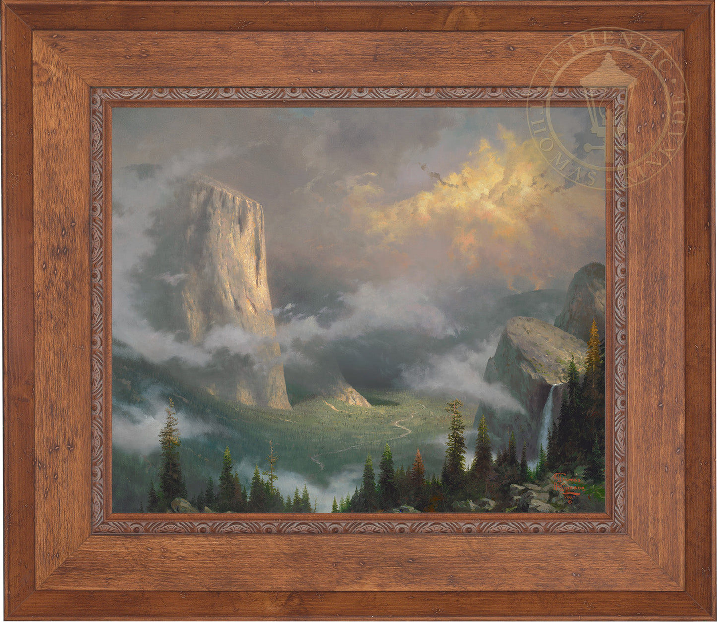 West Rim, Yosemite - Limited Edition Canvas (PP - Publisher's Proof) - 30" x 34"