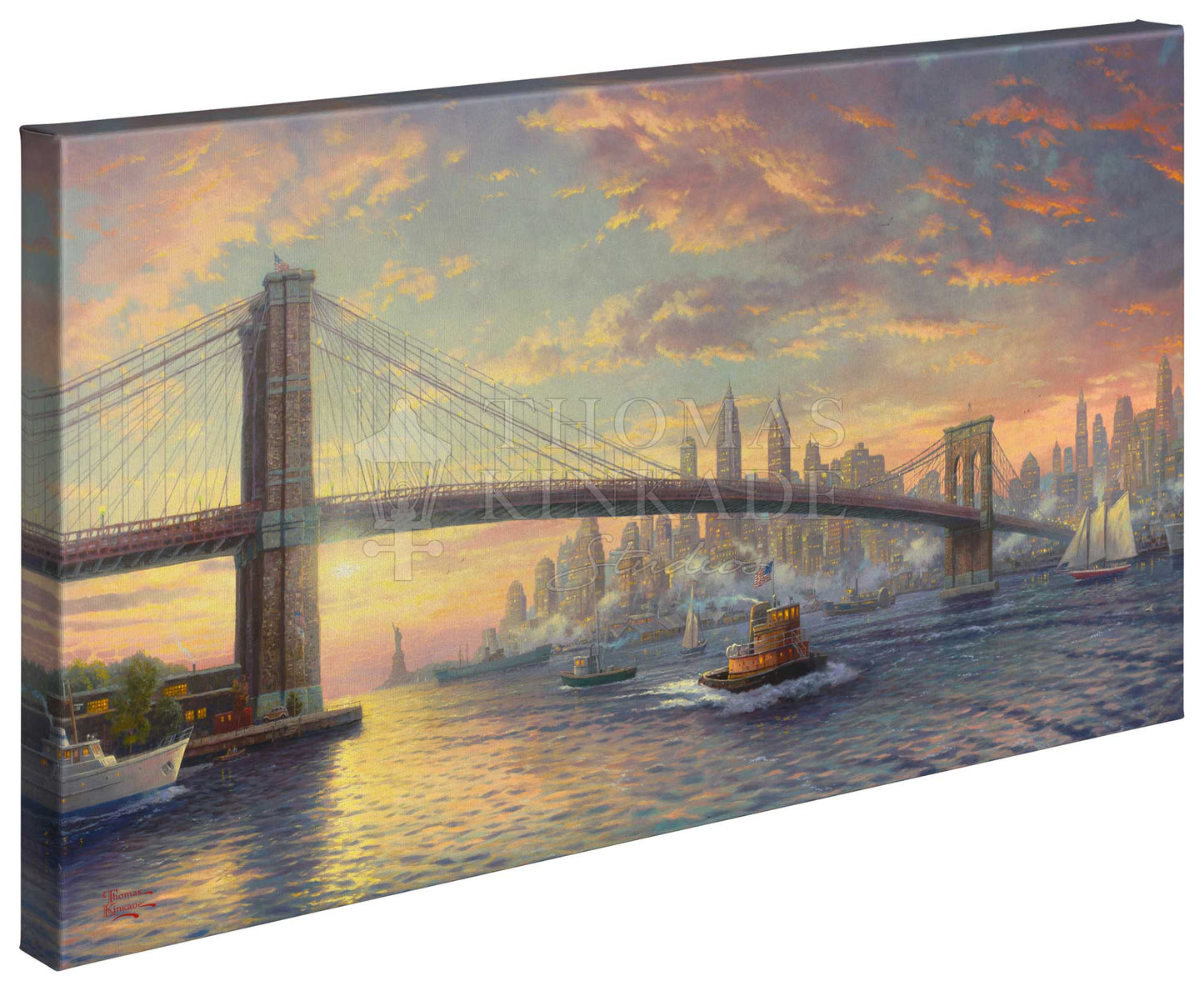 Spirit of New York - 16" x 31" Gallery Wrapped Canvas