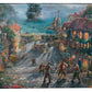 Pirates of the Caribbean - 16" x 31" Gallery Wrapped Canvas