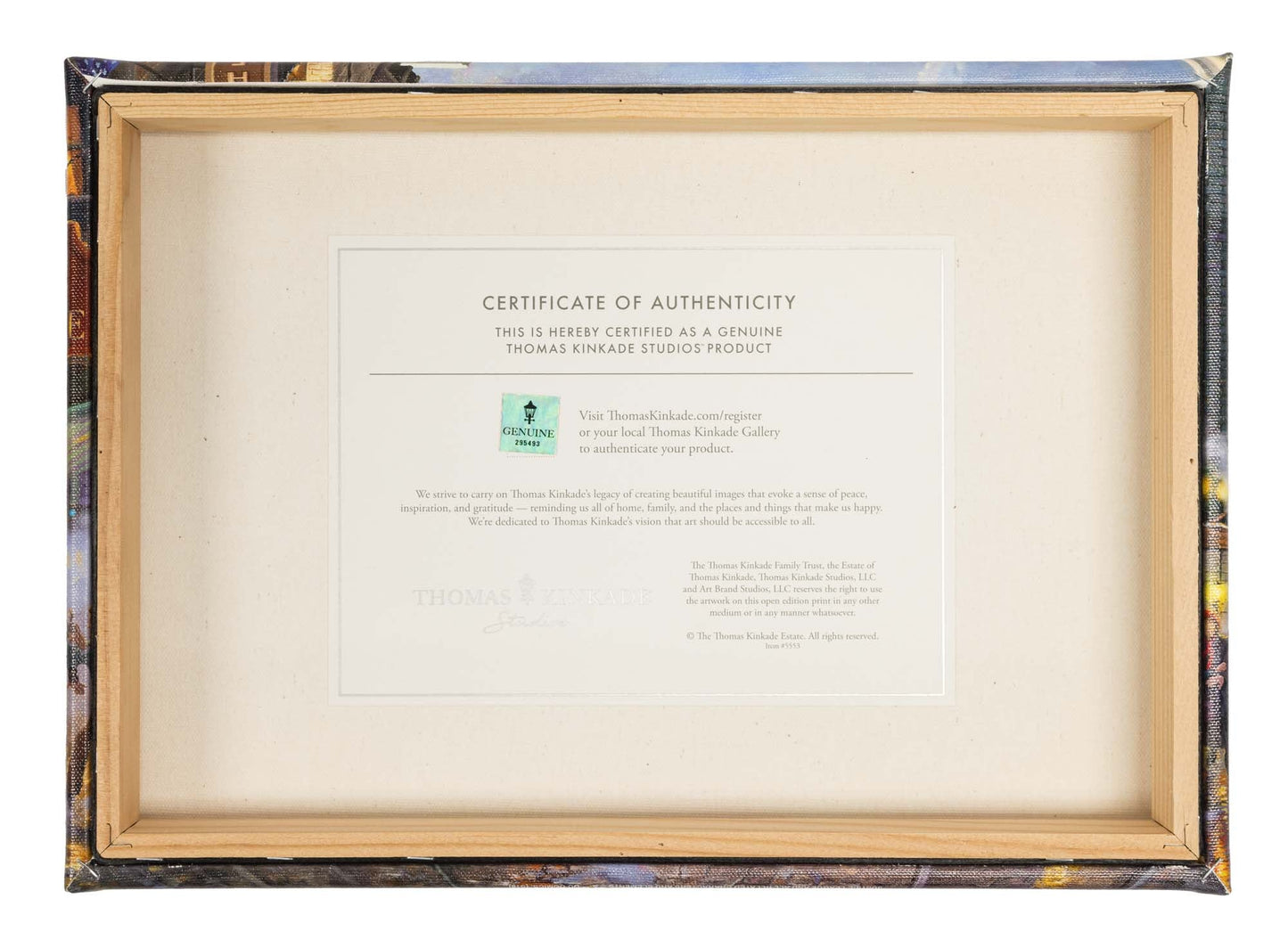 The Mandalorian™ - Connection - 10" x 14" Gallery Wrapped Canvas