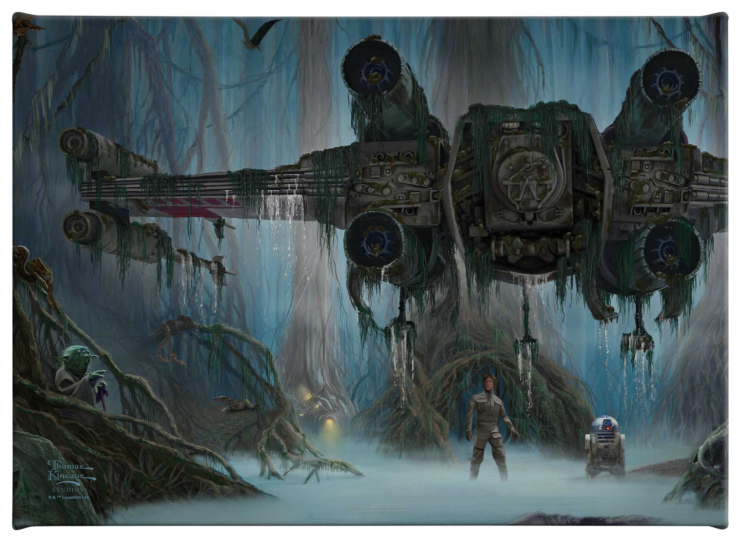 Do. Or do not. There is no try. - 10" x 14" Gallery Wrapped Canvas