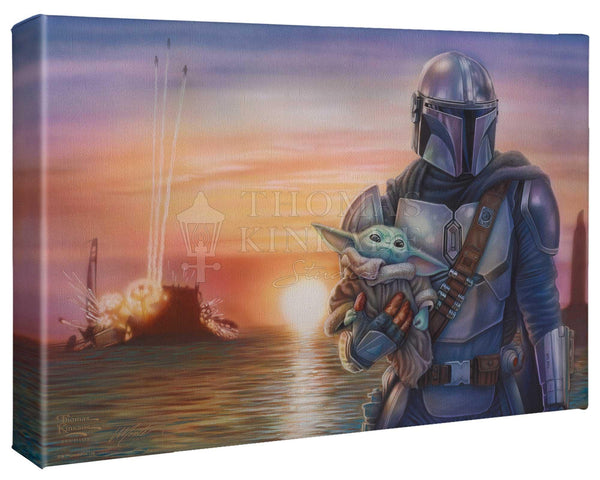 The Mandalorian™ - A New Direction - 10" x 14" Gallery Wrapped Canvas