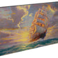 Courageous Voyage - 16" x 31" Gallery Wrapped Canvas
