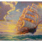 Courageous Voyage - 16" x 31" Gallery Wrapped Canvas