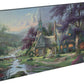 Clocktower Cottage - 16" x 31" Gallery Wrapped Canvas