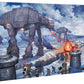 The Battle of Hoth™ - 10" x 14" Gallery Wrapped Canvas