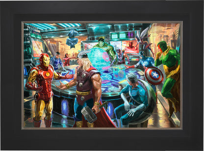 The Avengers - Framed Limited Edition Canvas (SN - Standard Numbered) - 27.5" x 36.5"