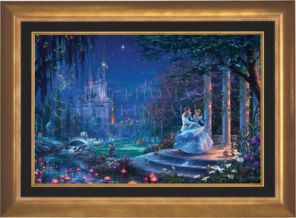 Disney Cinderella Dancing in the Starlight - Framed Limited Edition Canvas (JE - Jewel Edition) - 34" x 46"