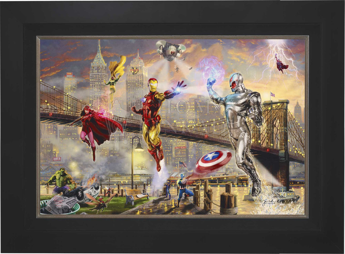 Iron Man - Limited Edition Canvas (SN - Standard Numbered) - 27.5" x 36.5"